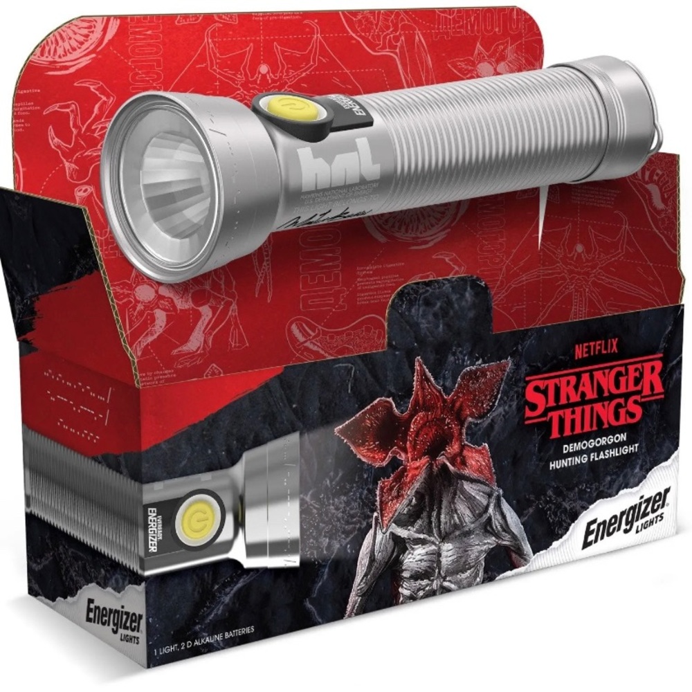 Netflix Official Stranger Things Demogorgon Retro Hunting LED Flashlight 2022
